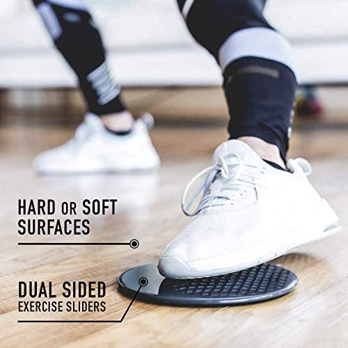 Sweet Sweat® core sliders benefits infographic.